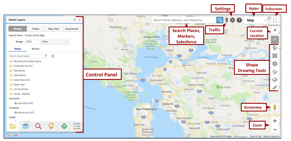 Geopointe Map Interface
