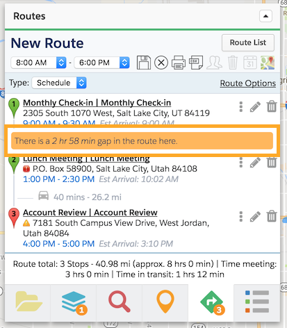 Optimize a Route by Schedule