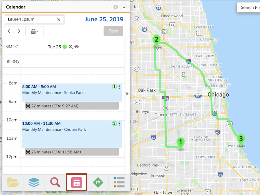 Schedule & Map