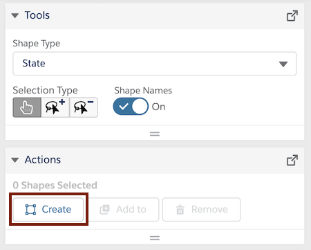 Create Shapes with the Geopointe Shape Library / Multi-Shape Editor