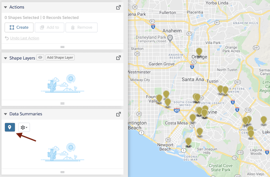 Create Shapes with the Geopointe Shape Library / Multi-Shape Editor