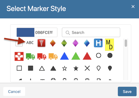 Customize Data Set Markers