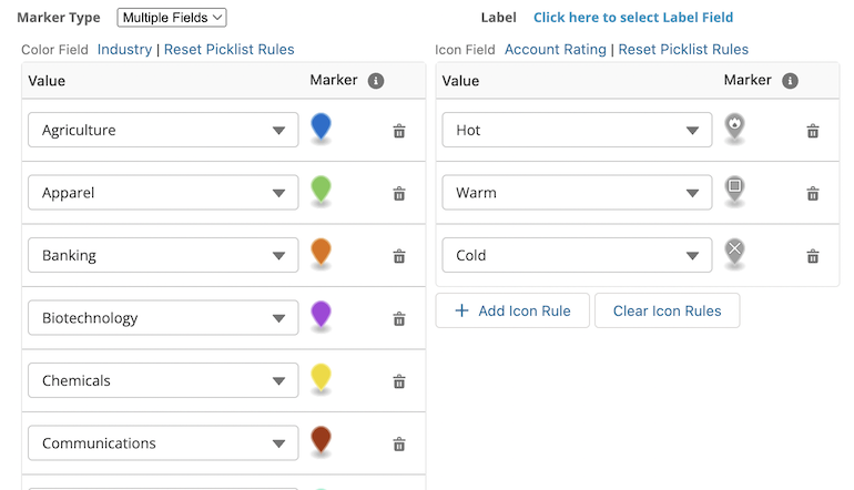 Customize Data Set Markers