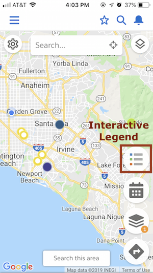 map legend icon